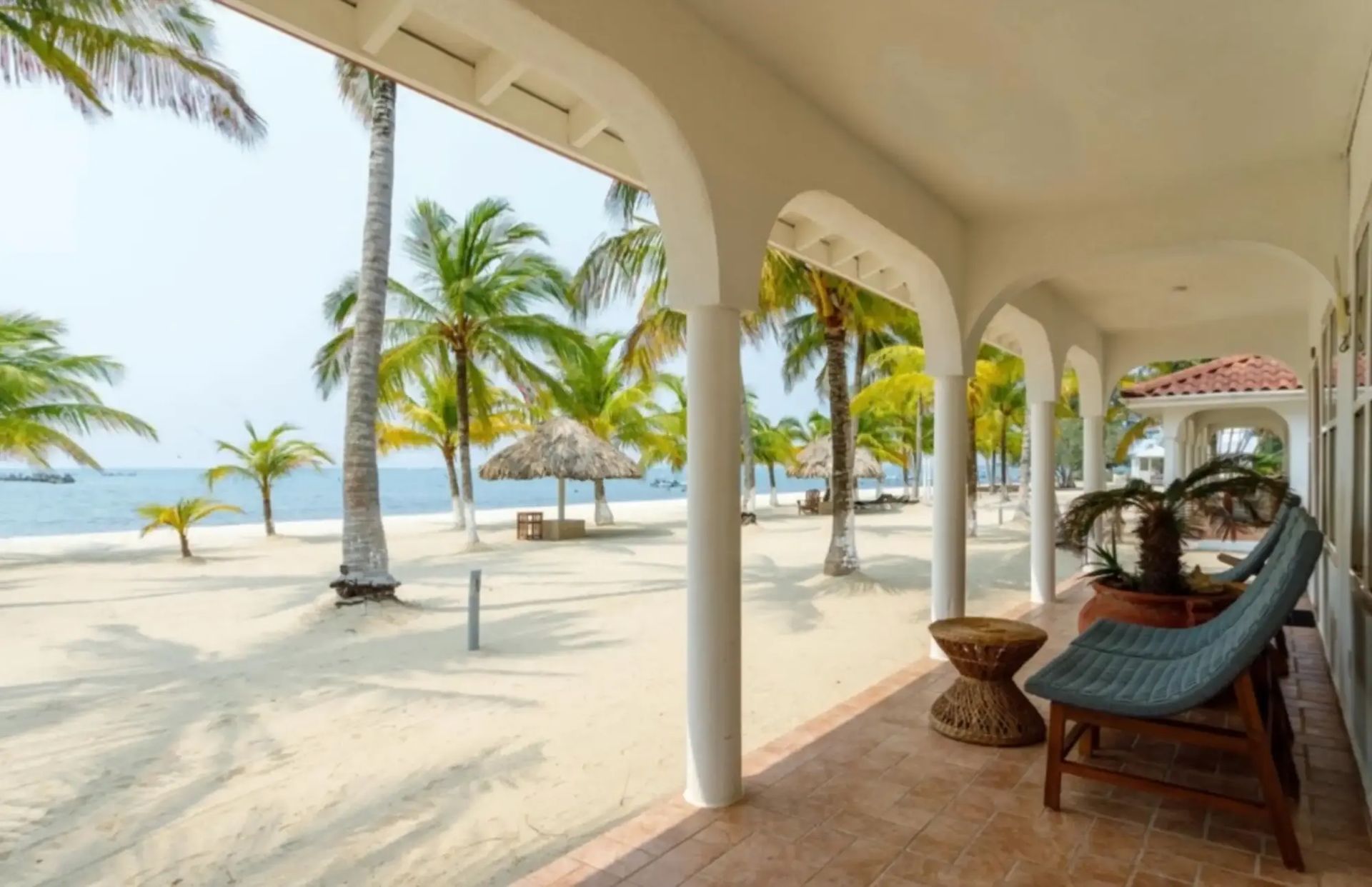 The Placencia Hotel beachfront